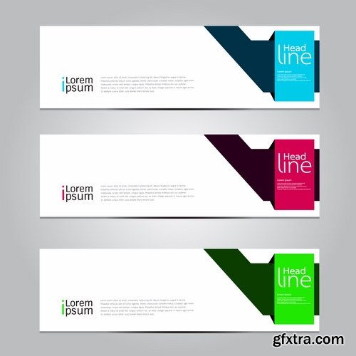 Collection of vector a background picture flyer poster banner emblem logo 25 EPS