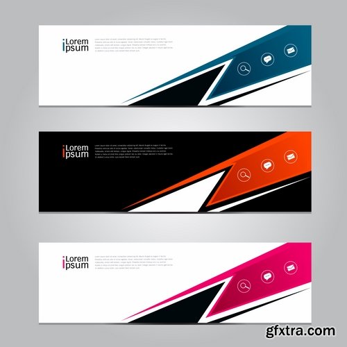 Collection of vector a background picture flyer poster banner emblem logo 25 EPS