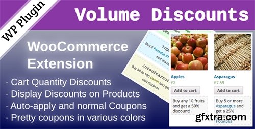 CodeCanyon - WooCommerce Volume Discount Coupons v1.2.2 - 5539403