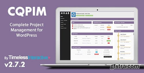 CodeCanyon - CQPIM v2.7.2 - WordPress Project Management Plugin - 11788321