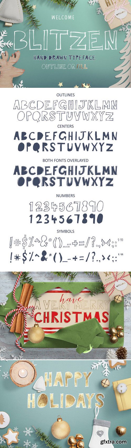 CM - Blitzen Display Font 421463