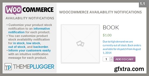 CodeCanyon - WooCommerce Availability Notifications v1.1.0 - 8422290