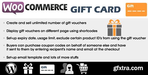 CodeCanyon - Woocommerce Gift Card v2.1 - 6234900