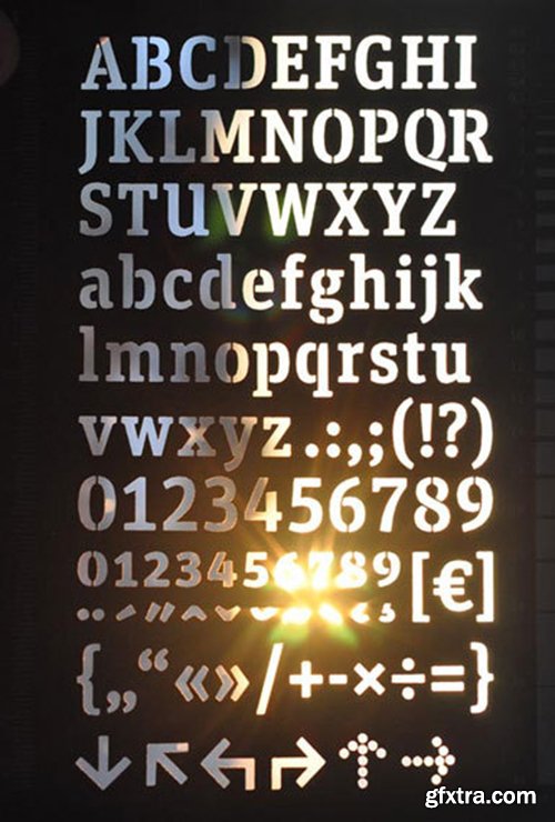 FF Unit Slab OT Collection - 14 fonts $629