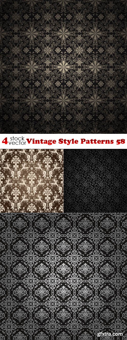 Vectors - Vintage Style Patterns 58