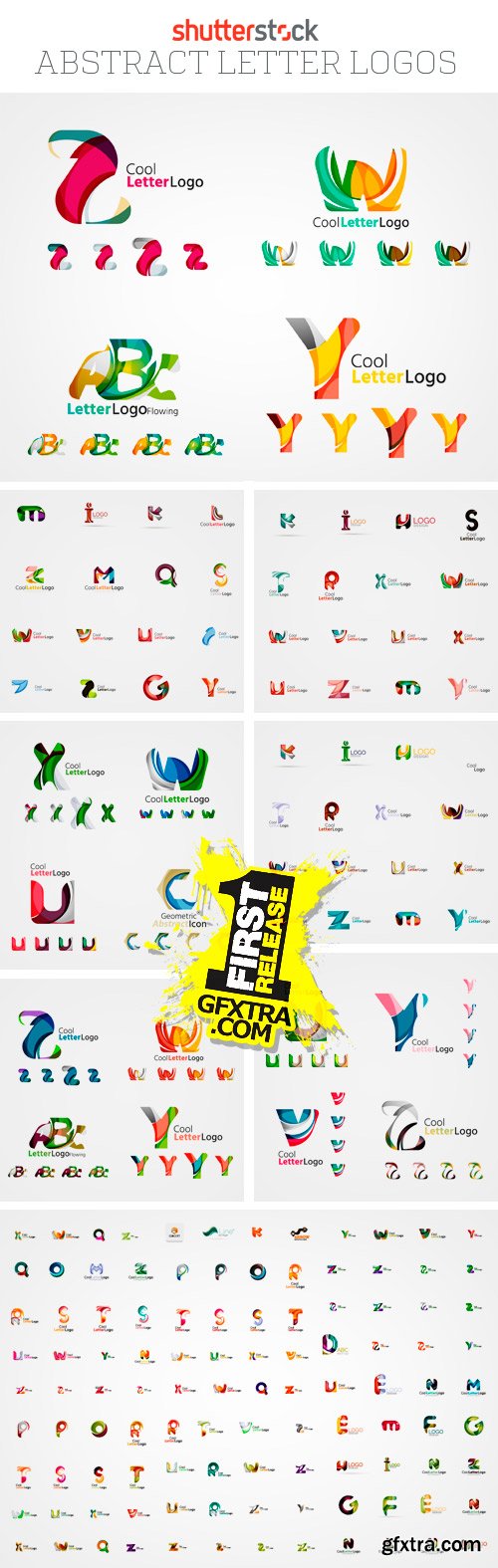 Amazing SS - Abstract Letter Logos, 25xEPS