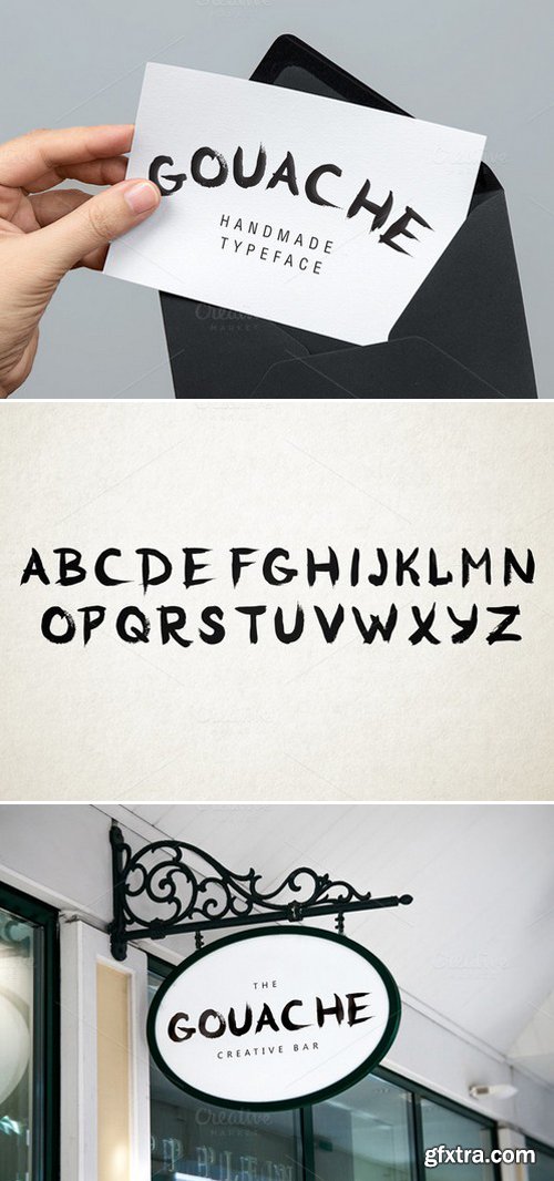 CM - Gouache Handmade Typeface 423947