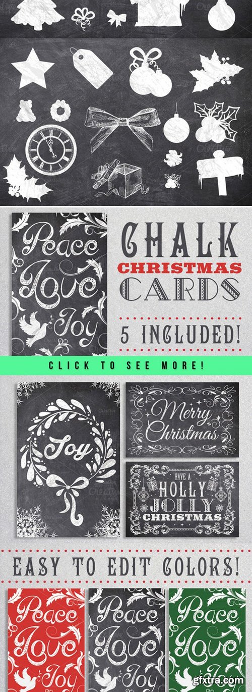 CM - Mega Chalk Christmas Holiday Bundle 423536