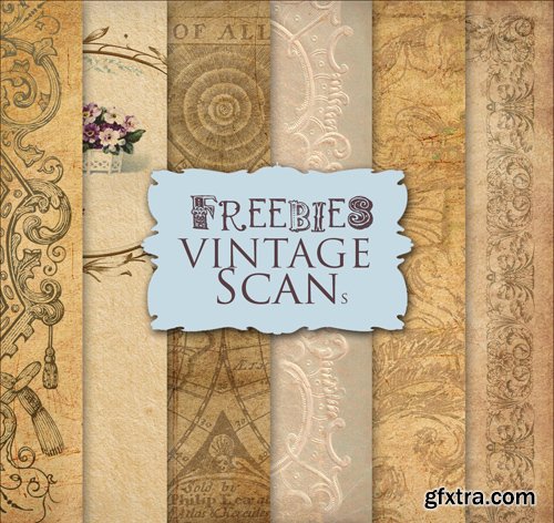 Paper Background Textures in Vintage Style, part 12