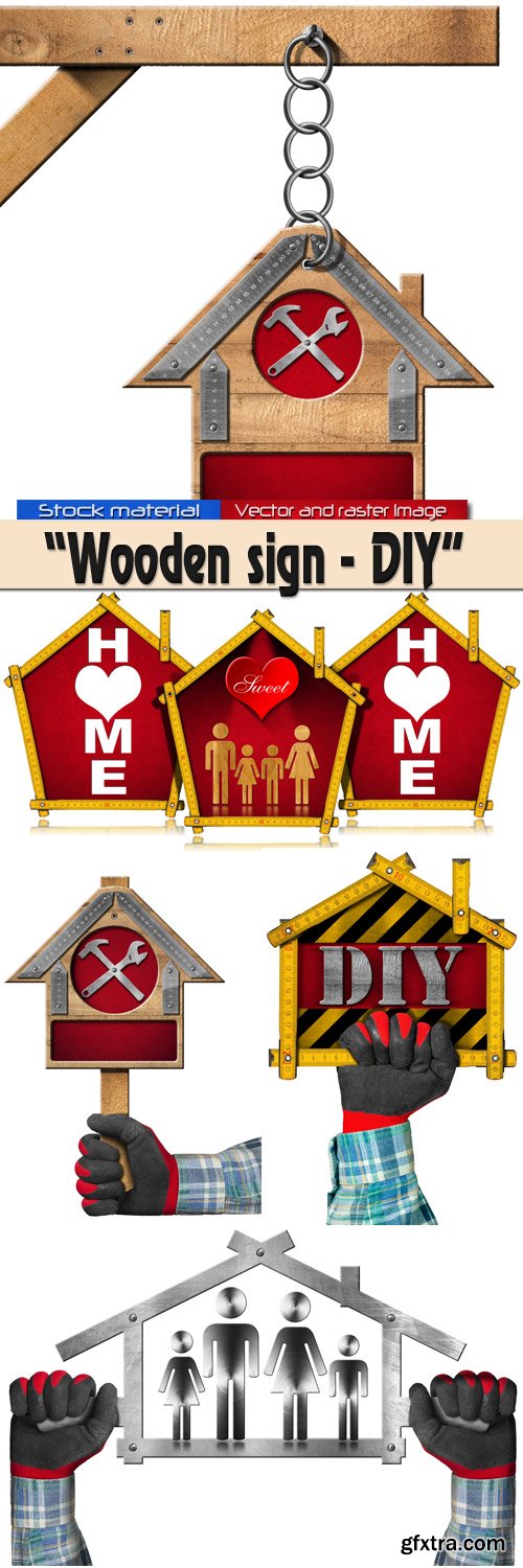 Wooden sign - DIY