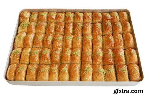 Turkish Dessert Baklava - 10 UHQ JPEG