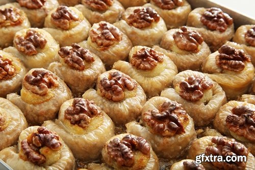 Turkish Dessert Baklava - 10 UHQ JPEG