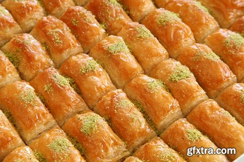 Turkish Dessert Baklava - 10 UHQ JPEG