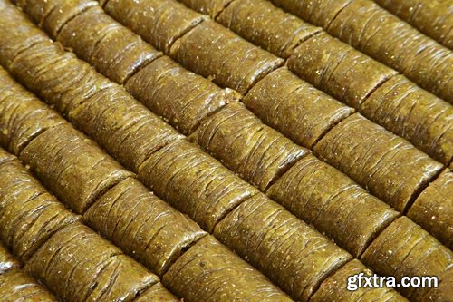 Turkish Dessert Baklava - 10 UHQ JPEG