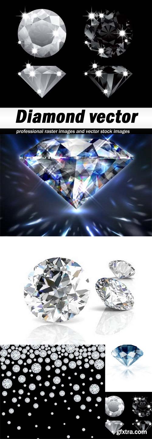 Diamond vector