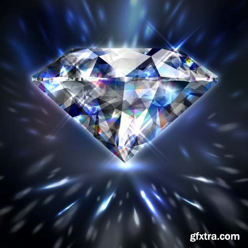 Diamond vector