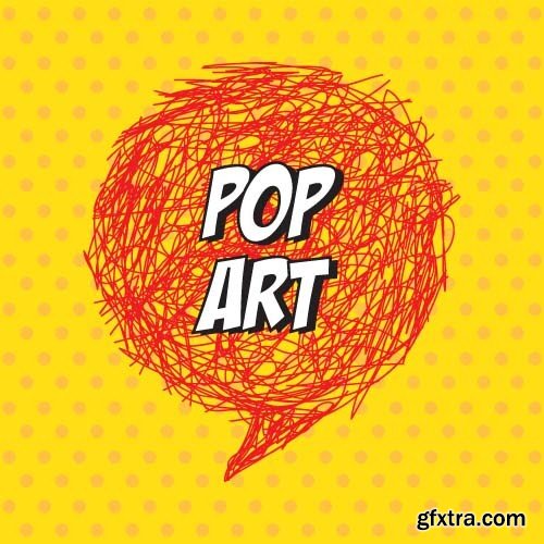 Pop art backgrounds