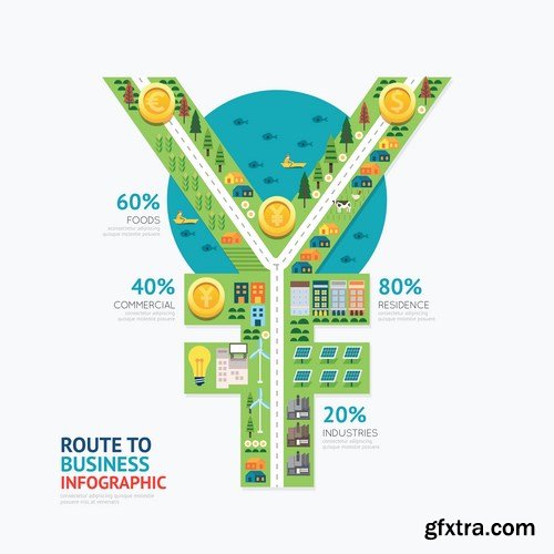 Infographic energy design - 20 EPS