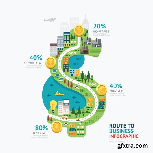 Infographic energy design - 20 EPS