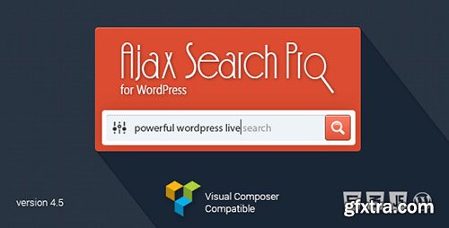 CodeCanyon - Ajax Search Pro for WordPress v4.5.5 - Live Search Plugin - 3357410