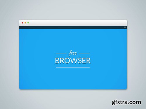 PSD Mock-Up - Browser 2015