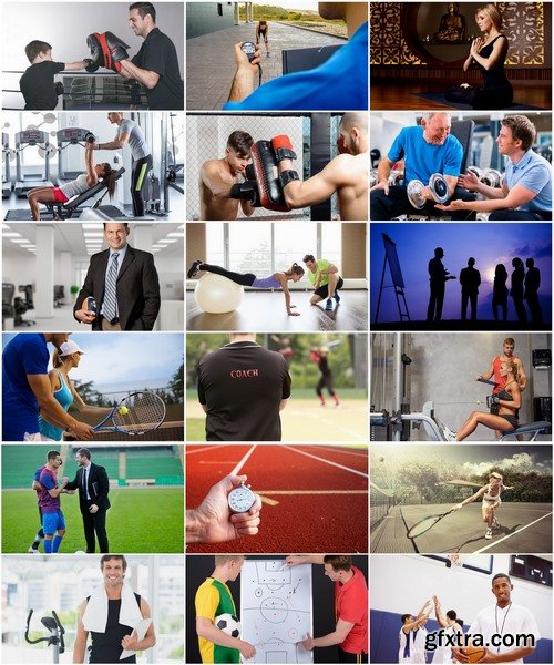 Collection training fitness coach sports various sports 25 HQ Jpeg