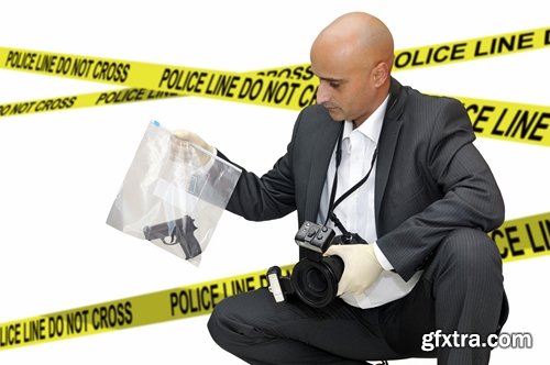 Collection of detective police criminalist crime scene investigation 25 HQ Jpeg