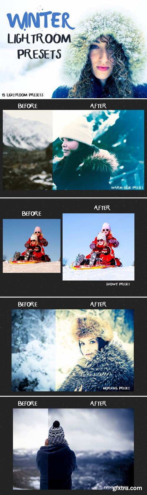 CM - Winter Lightroom Presets 426301