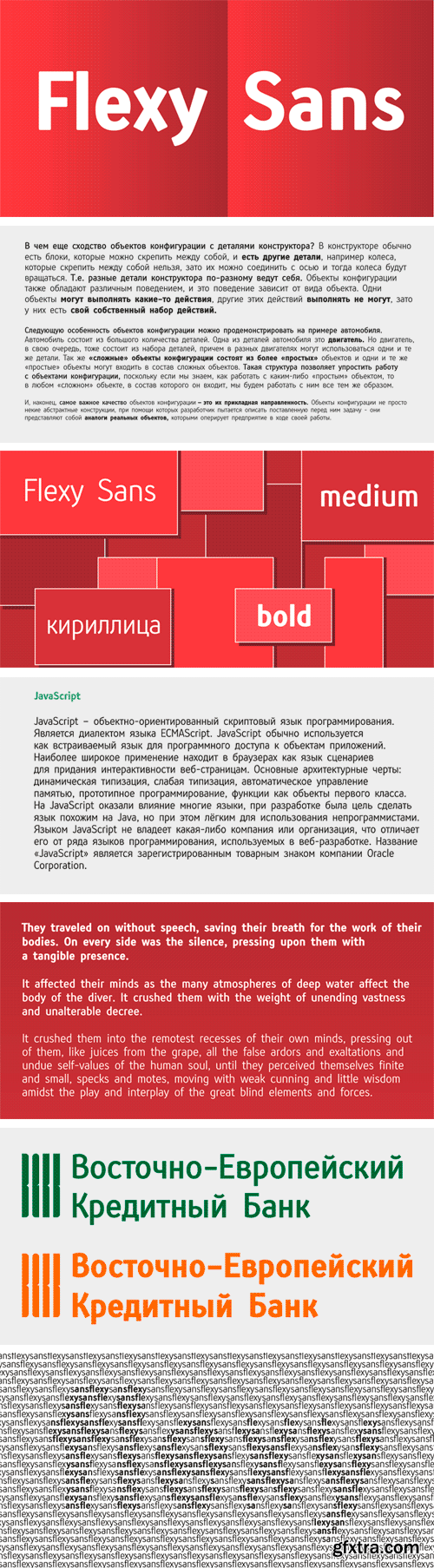 Flexy Sans Font Family