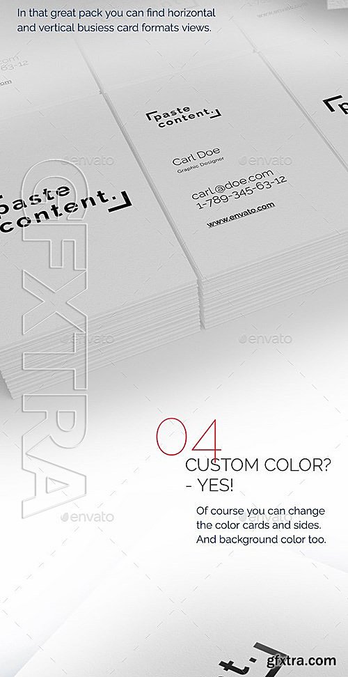 GraphicRiver - Business Cards Mock-ups Big Pack Vol1 12879123