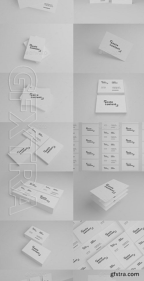 GraphicRiver - Business Cards Mock-ups Big Pack Vol1 12879123