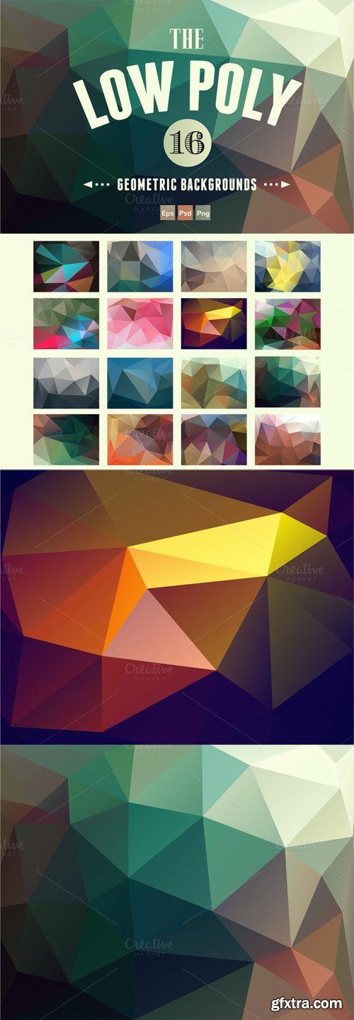 Abstract Polygon Backgrounds