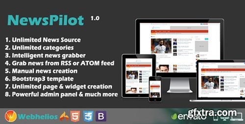 CodeCanyon - NewsPilot v1.0 - Autopilot News Script - 13537114