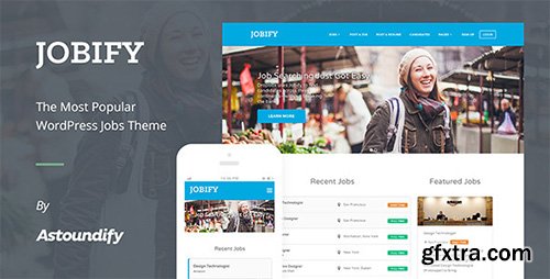 ThemeForest - WordPress Job Board Theme - Jobify v2.0.6 - 5247604