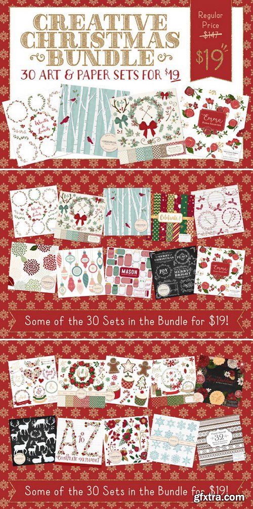 CM - Huge Christmas Art Bundle 427630