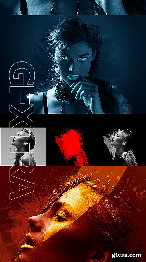 GraphicRiver - Modern Art Photoshop Action 13590241