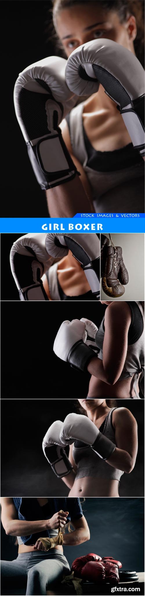 Girl boxer 5X JPEG