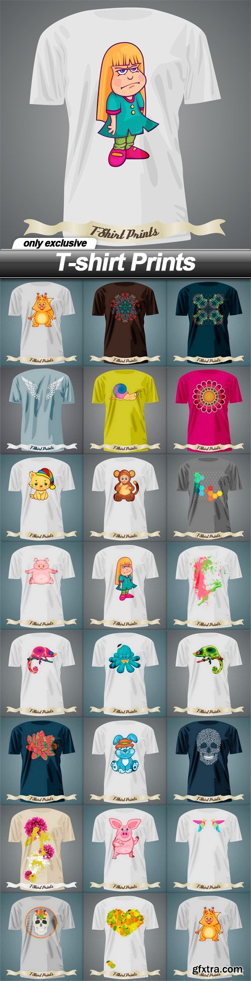 T-shirt Prints - 23 EPS