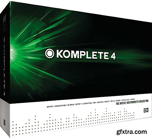 Native Instruments Komplete 4 VSTi DXi RTAS PC DVDR-AMPLiFY