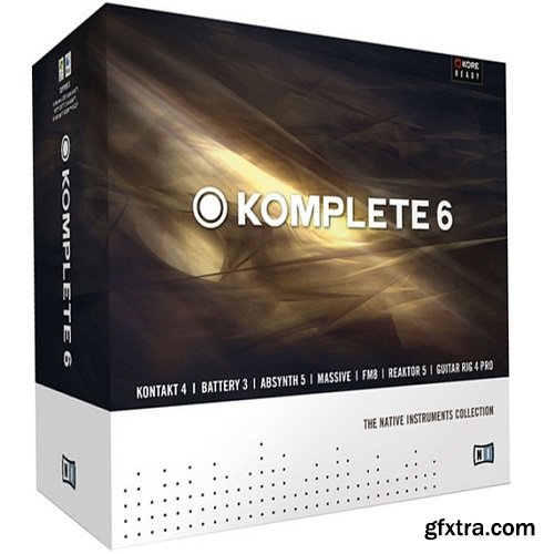 Native Instruments Komplete 6 VSTi RTAS AU DVDR-DYNAMiCS