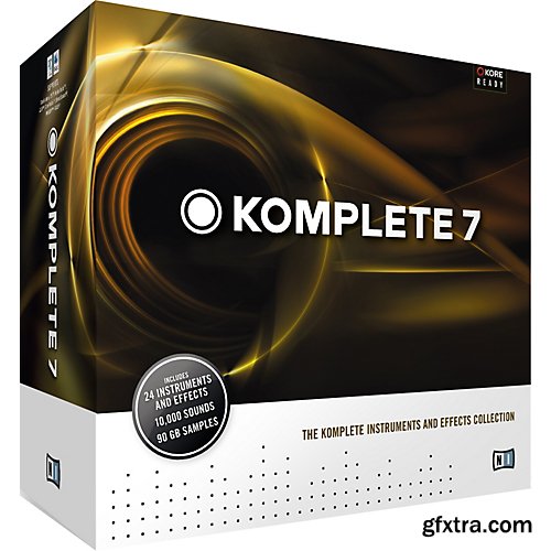 Native Instruments Komplete 7 VSTi RTAS AU DVDR-DYNAMiCS