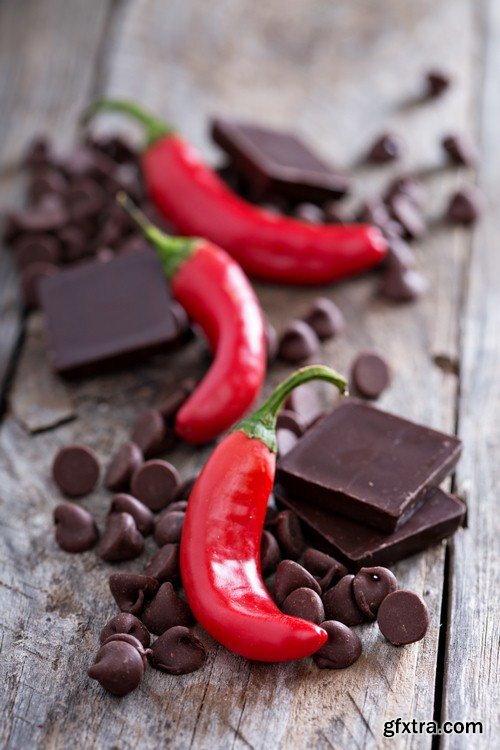 Dark chocolate with pepper