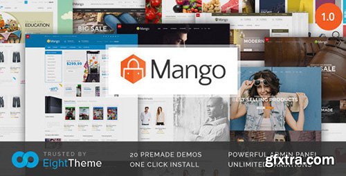 ThemeForest - Mango v1.0.5  - Responsive Woocommerce Theme - 12522813