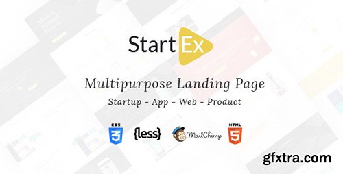 ThemeForest - StartEx v1.0 - Multipurpose Landing Page - 13307108