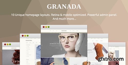 ThemeForest - Granada v1.2.1 - Responsive Magento Theme - 10472294