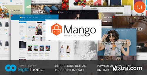 ThemeForest - Mango v1.0.1 - Responsive Magento Theme - 11629375