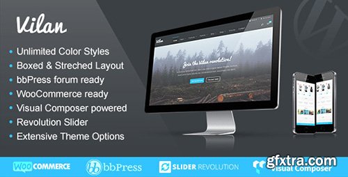 ThemeForest - Vilan v1.8 - Corporate Shop Forum WordPress Theme - 9322383