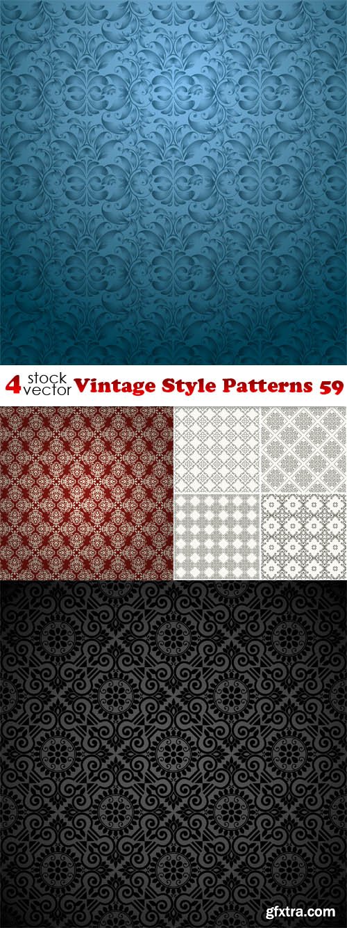 Vectors - Vintage Style Patterns 59