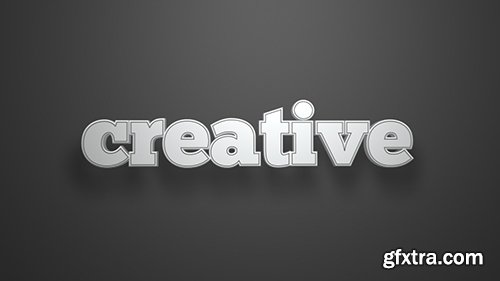 Videohive 3D Text Design 4308801