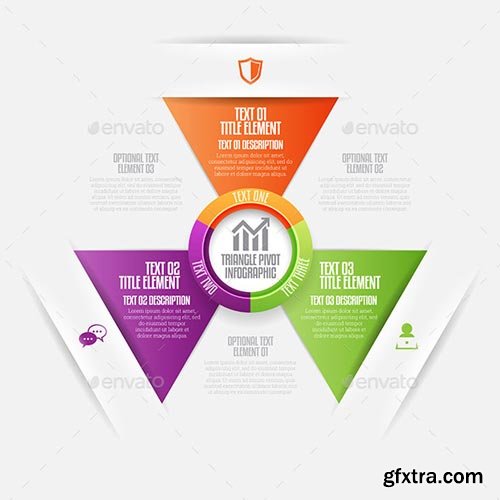 GraphicRiver - Triangle Pivot Infographic - 9639729